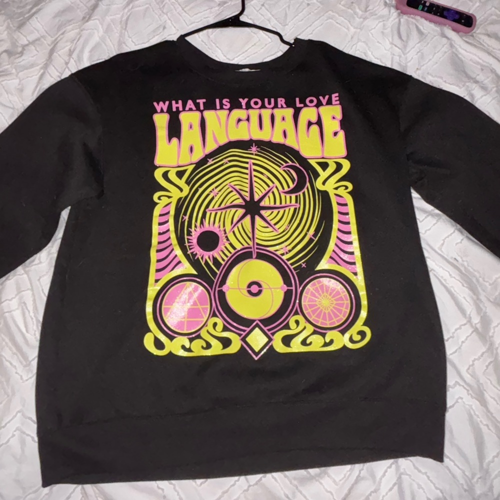 LOVE LANGUAGE SWEATER